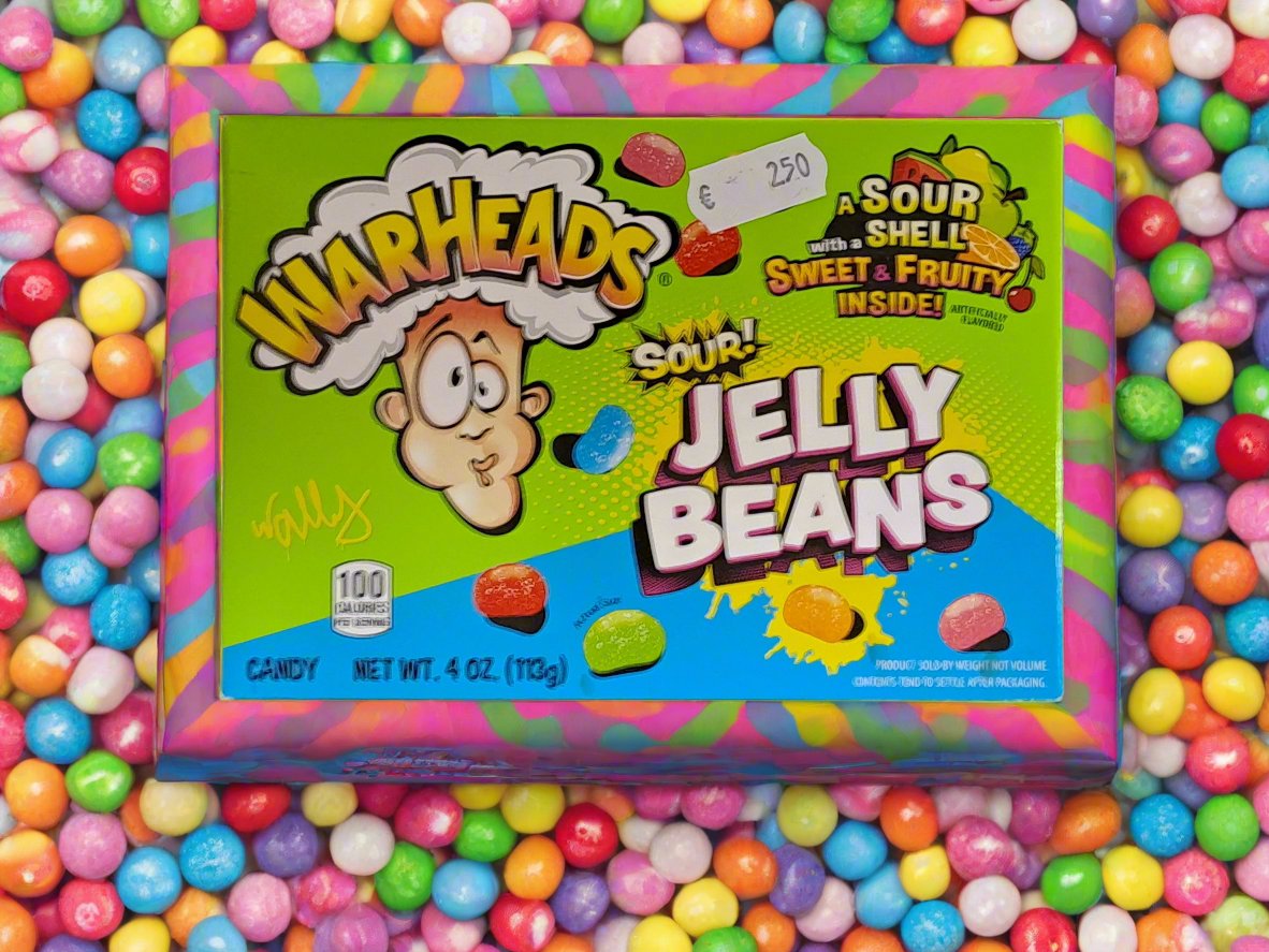 Warheads Sour Jellybeans