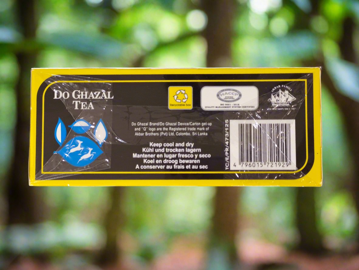 Akbar Do Ghazal Tea Earl Grey tea