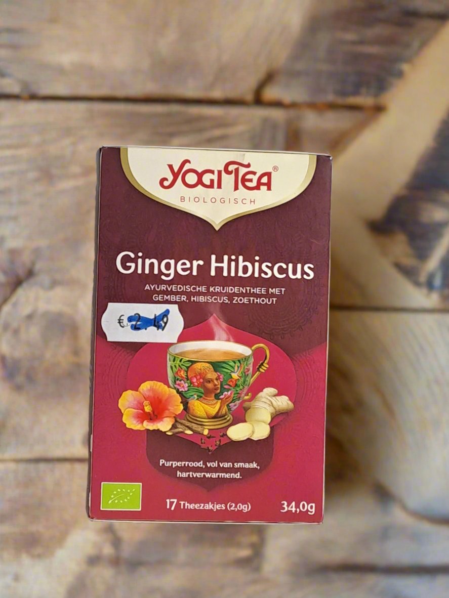 Yogi Tea Ginger Hibiscus