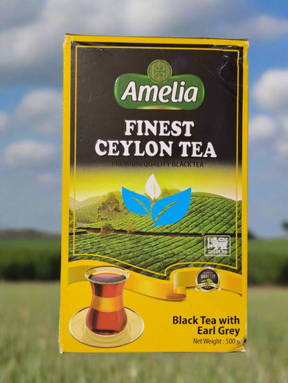 Amelia Finest Ceylon Tea Black Tea with Earl Grey