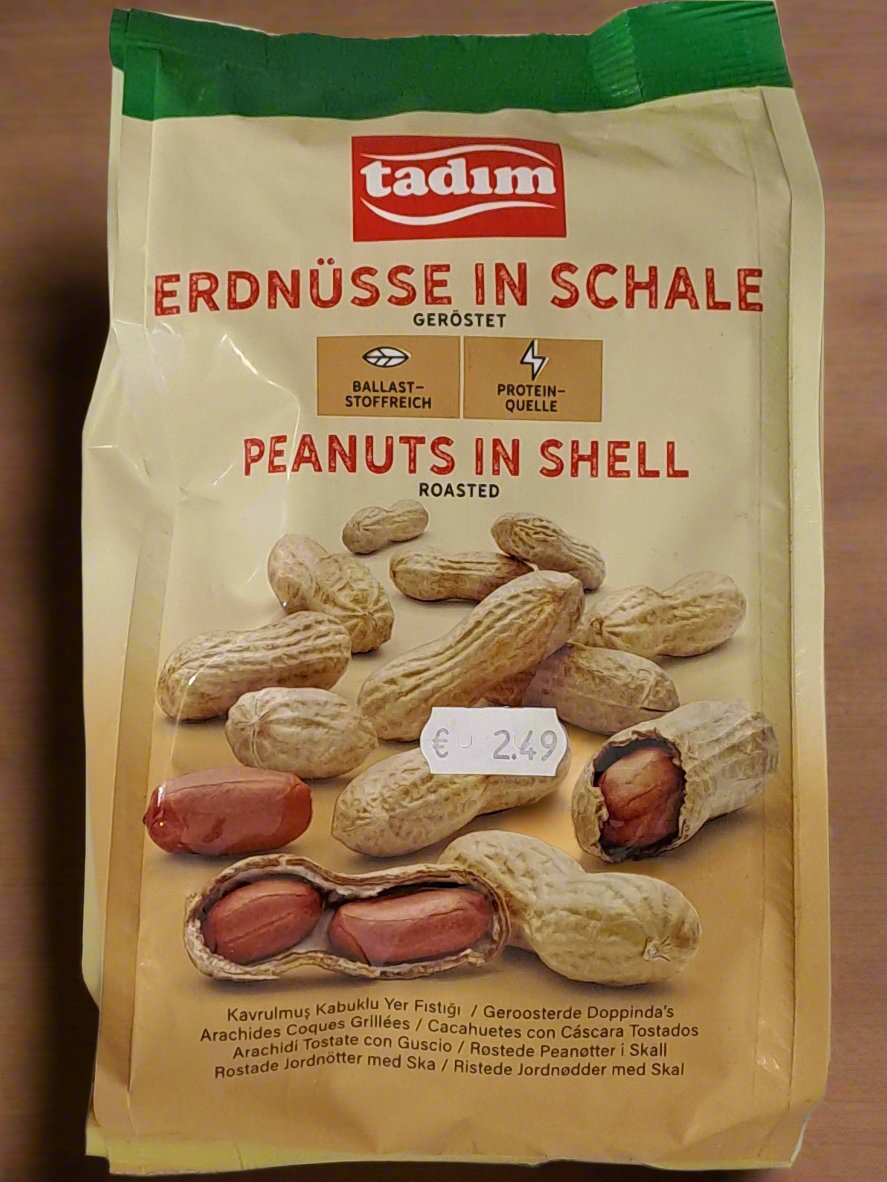 Tadim Peanuts In Shell Roasted