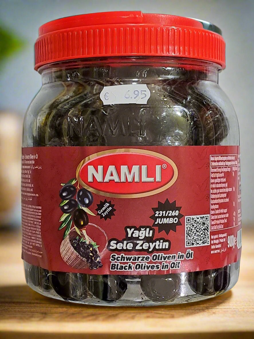 Namli Black Olives In Oil