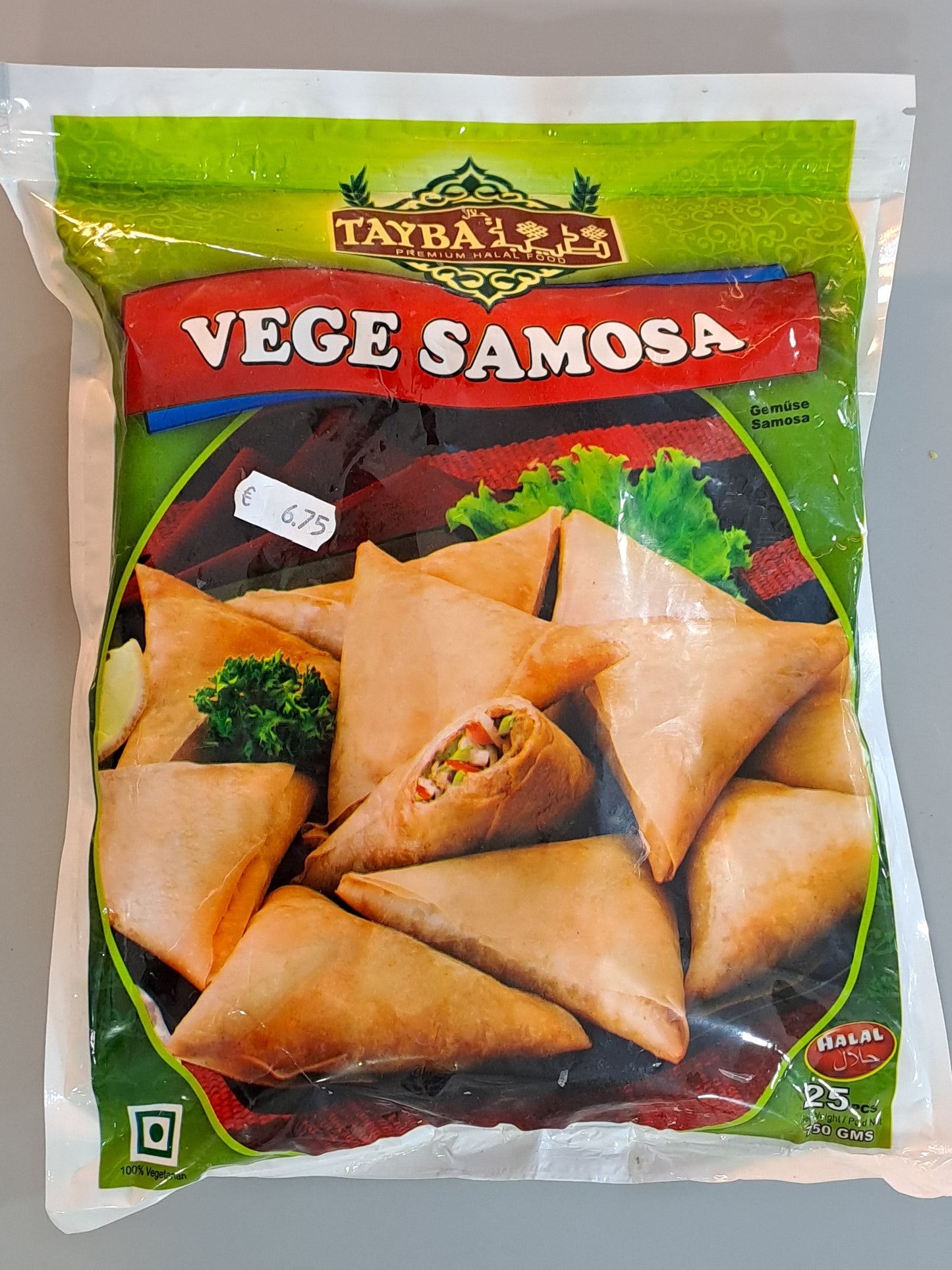 Tayba Vege Samosa 25 Stuks