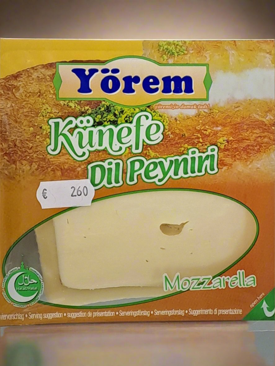 Yörem KünefeDil Peyniri Mozzarella