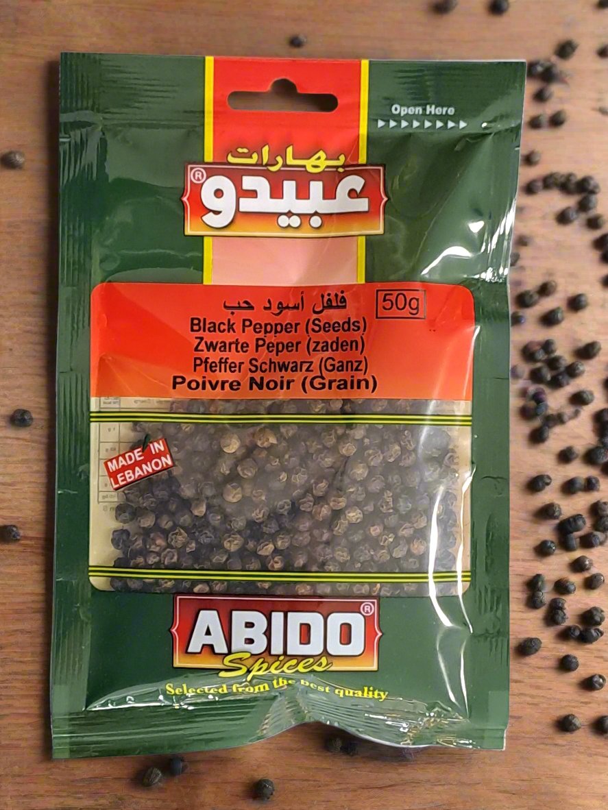 ABIDO SPICES Black Pepper (Seeds)