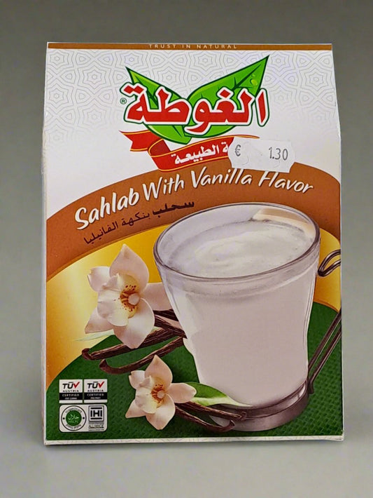 Al-Gota Sahlab With Vanilla Flavor Traditional Middle Eastern Drink