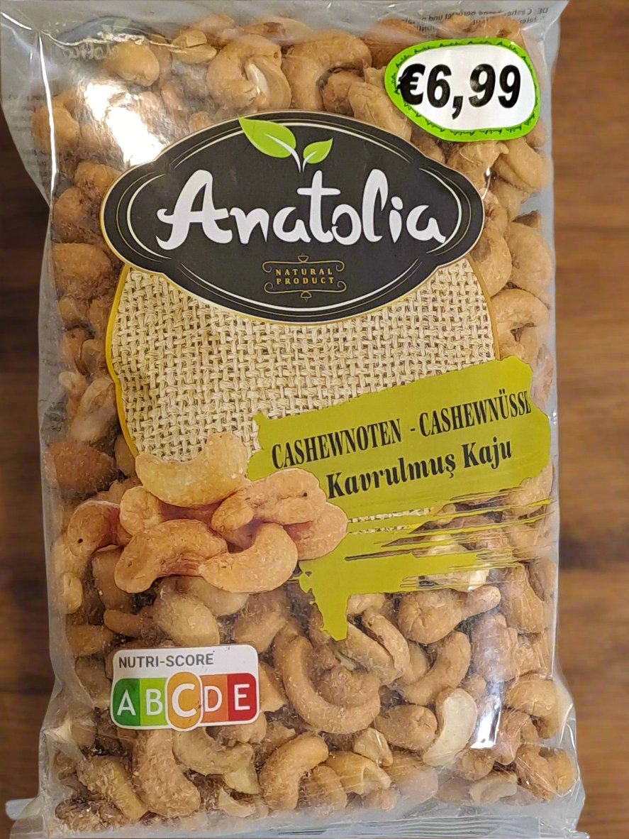 Anatolia Kavrulmus Kaju