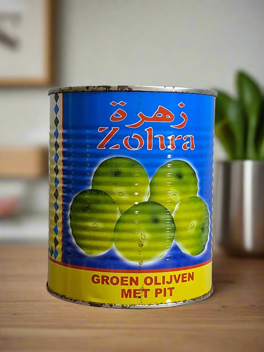 Zohra Groen Olijven Met Pit