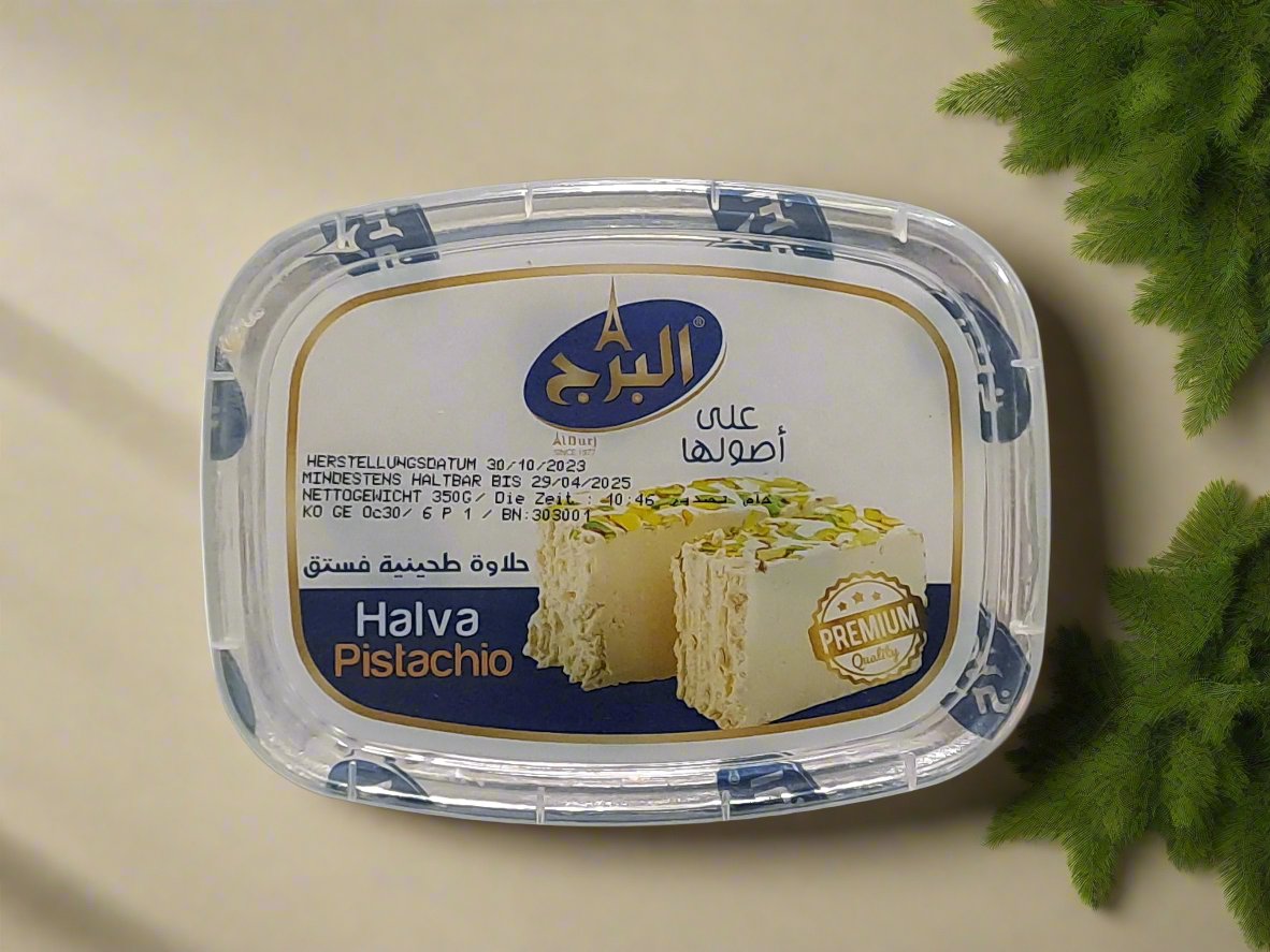 Al Burg Halawa Pistahio(blauwe verpakking)