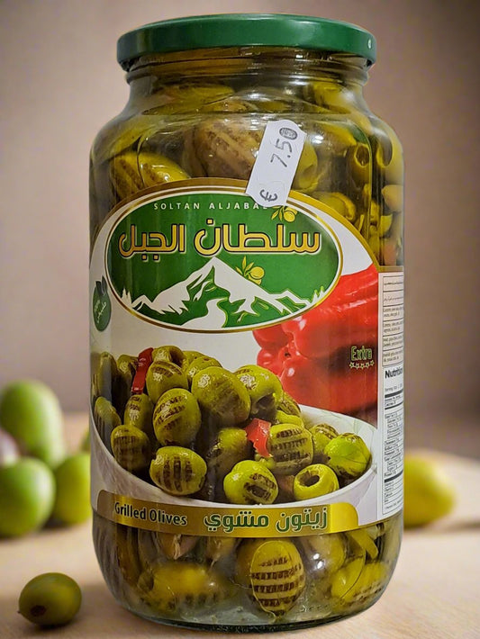 Soltan Aljabal Grilled Olives