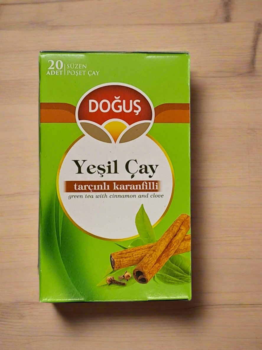 DOĞUŞ YEŞIL ÇAY, Green Tea With Cinnamon and Clove