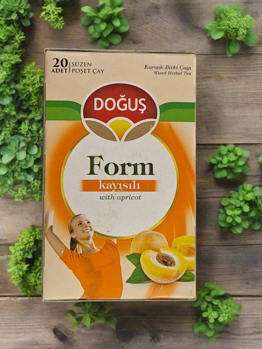 Dogus Foam with apricot tea