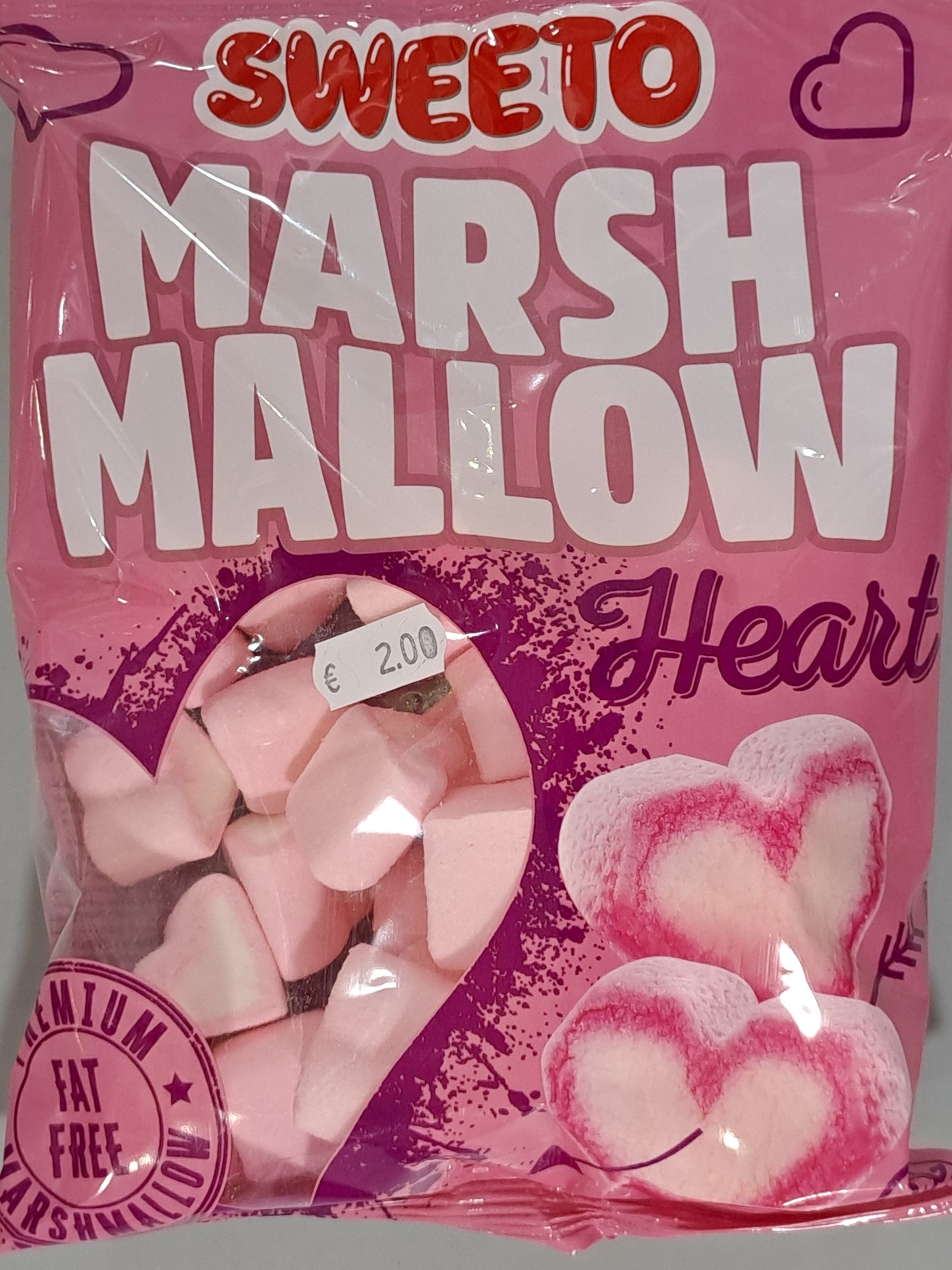 Sweeto Marsh Mallow Heart