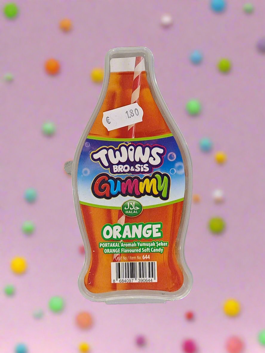 Twins Bros & Sis Gummy Orange