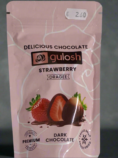 Delicious Chocolate Gulosh Strawberry Dark Chocolate