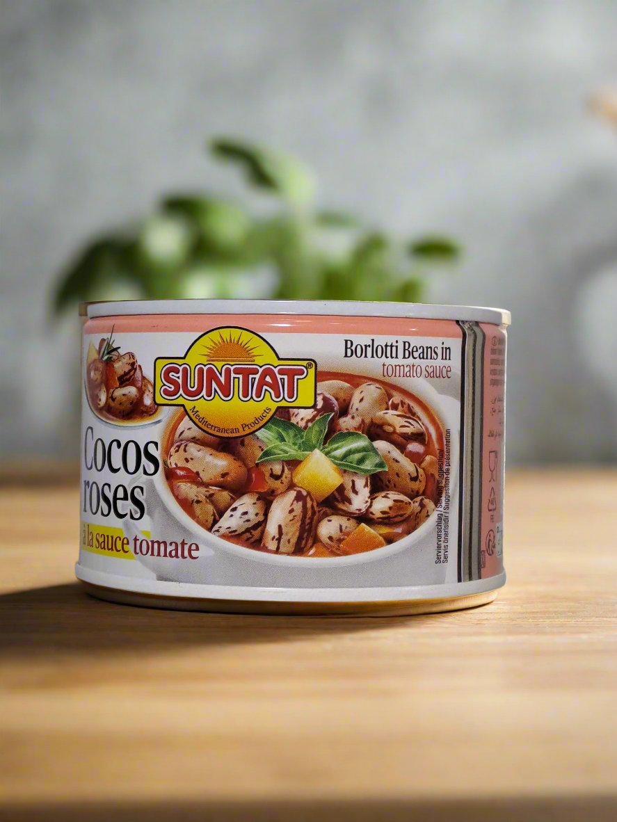 Suntat Borlotti Beans In Tomato Sauce