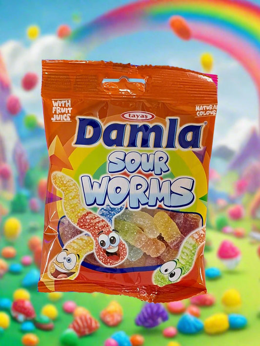 tayas Damla Sour Worms