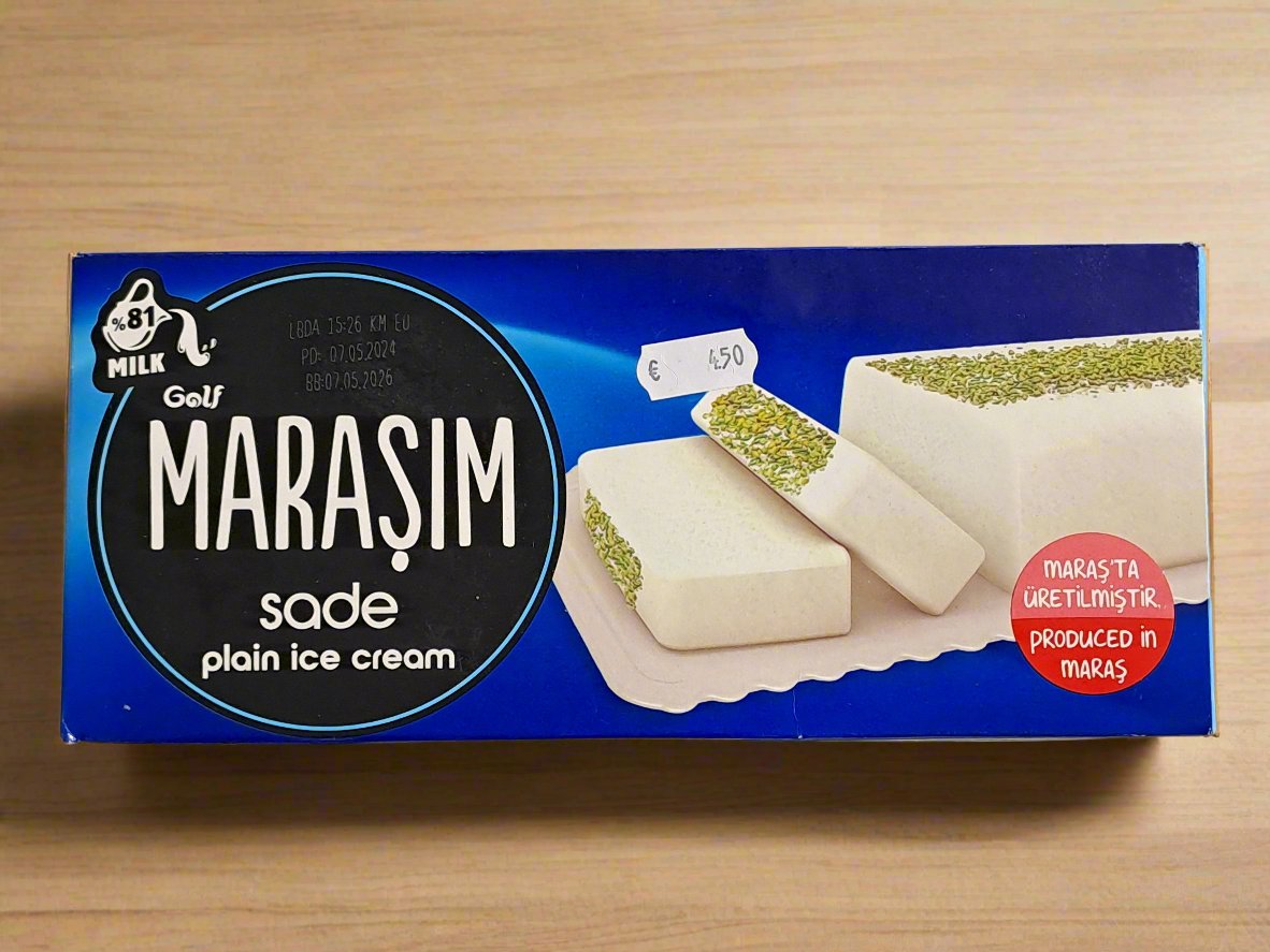 Marasim Sade Plain Ice Cream