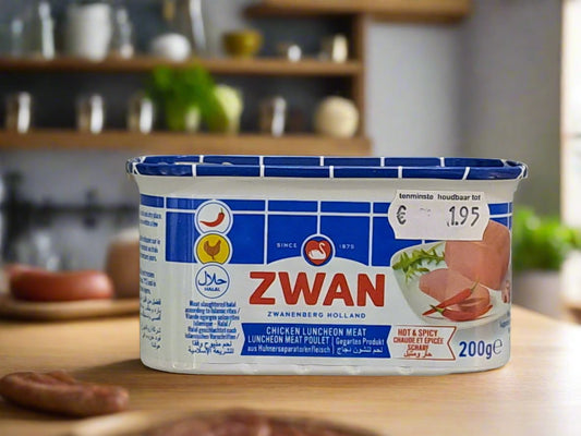 Zwan Chicken Luncheon Meat Hot & Spicy 200G