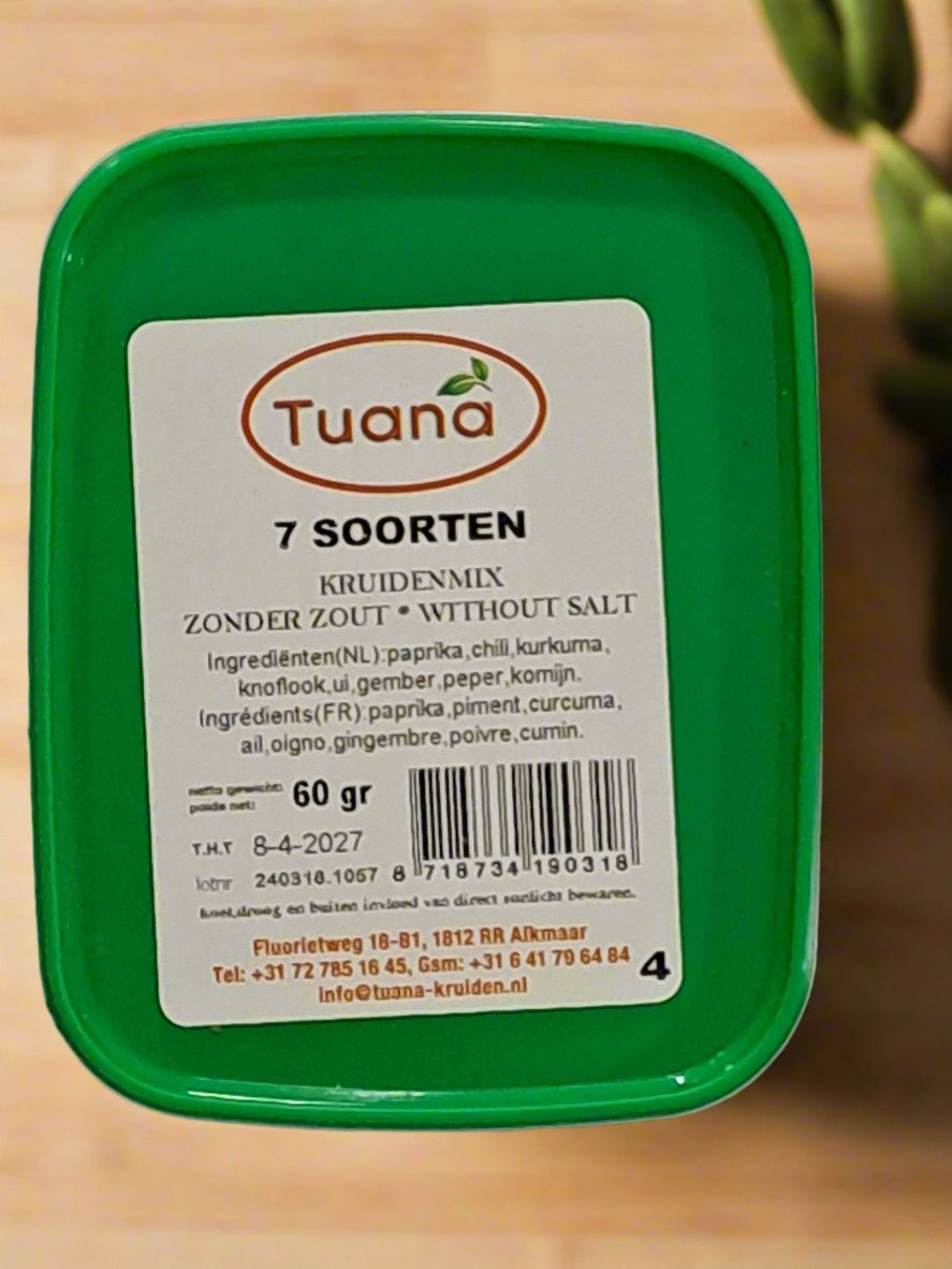 Tuana 7 Soorten Without Salt