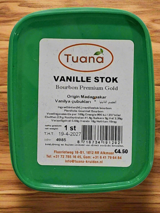 Tuana Vanille Stok Bourbon Premium Gold