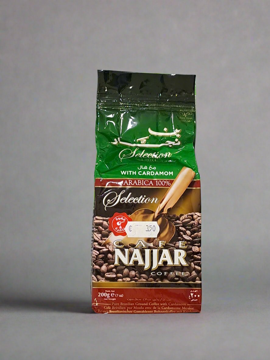 Cafe Najjar Coffee with Cardamom, بن النجار