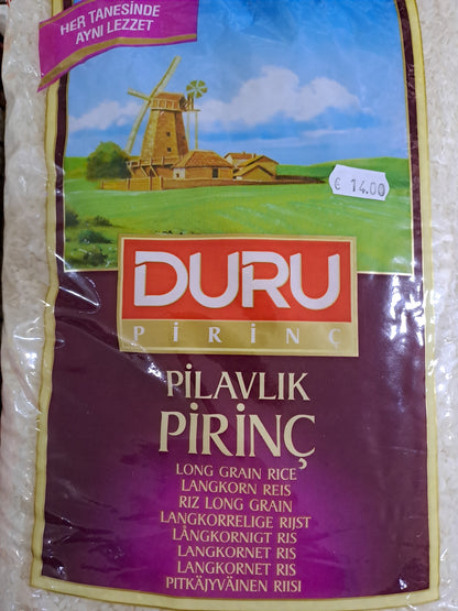 Duru Pilavlik Pirinc Long Grain Rice