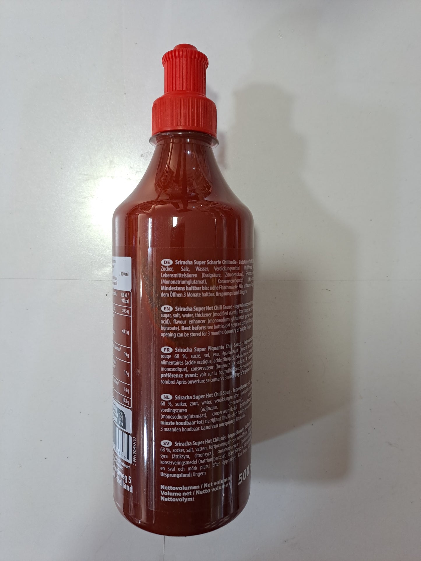 Sriracha Super hot chili sauce