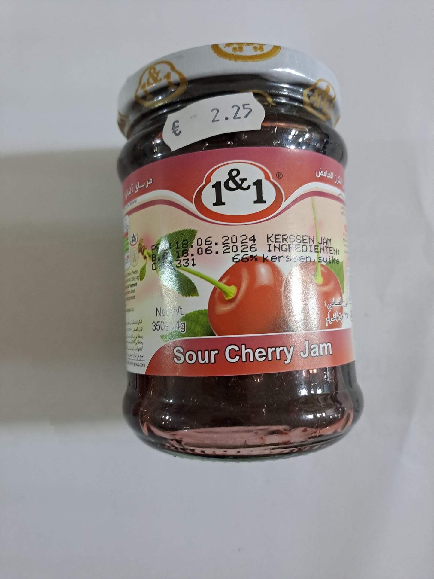 1&1 sour cherry Jam