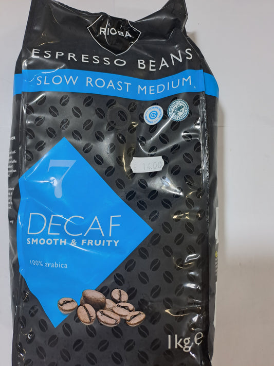 Rioba 7 Espresso Beans Decaf