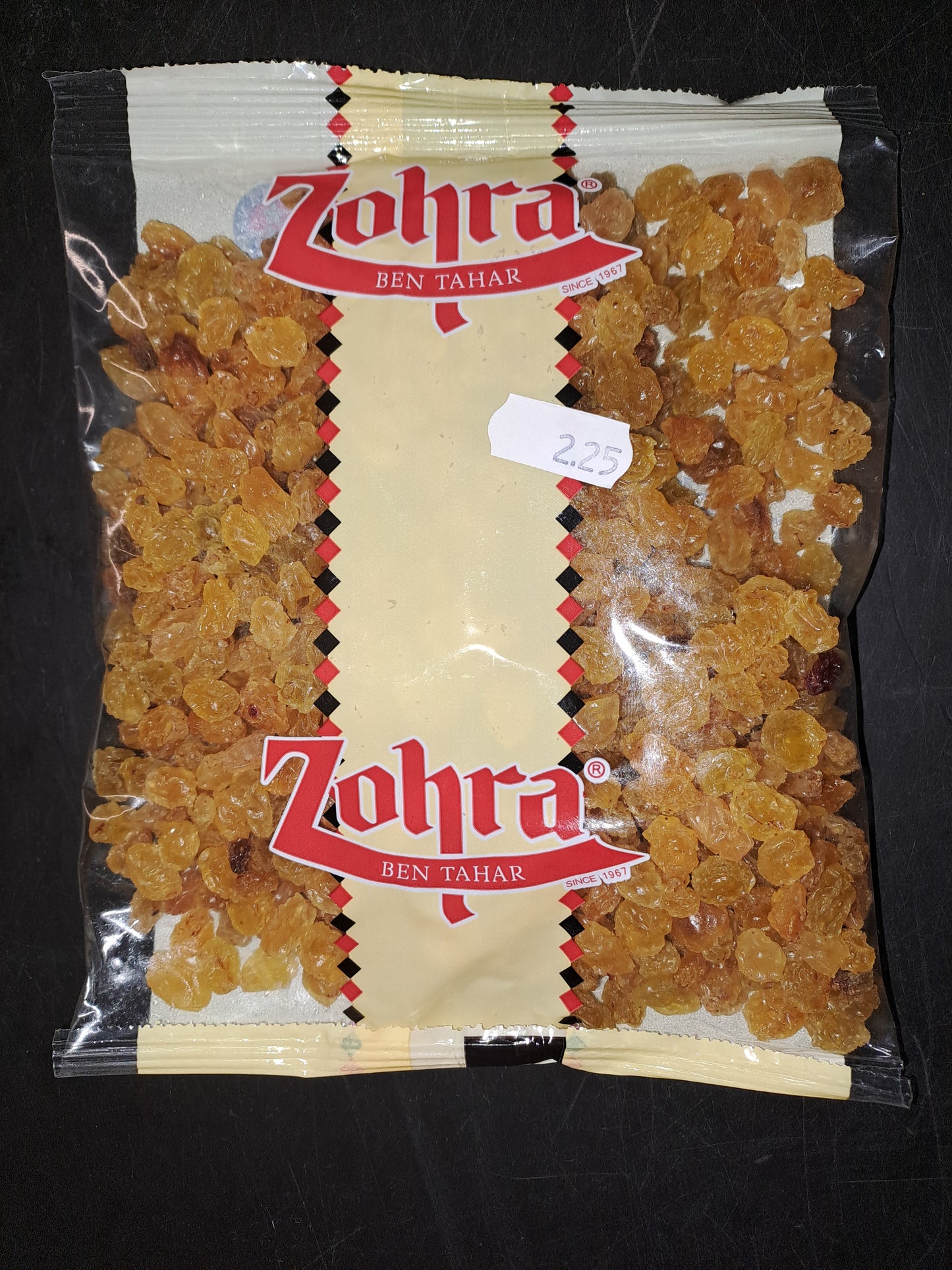 Zohra Gele Rozijnen (Raisins)