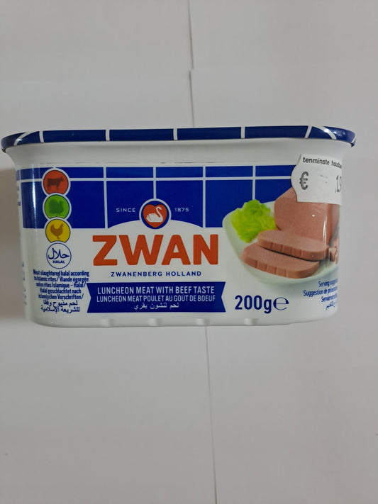 Zwan Luncheon Meat With Beef Taste