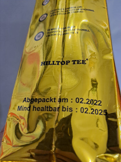 Hilltop Tee Ceylon Tea