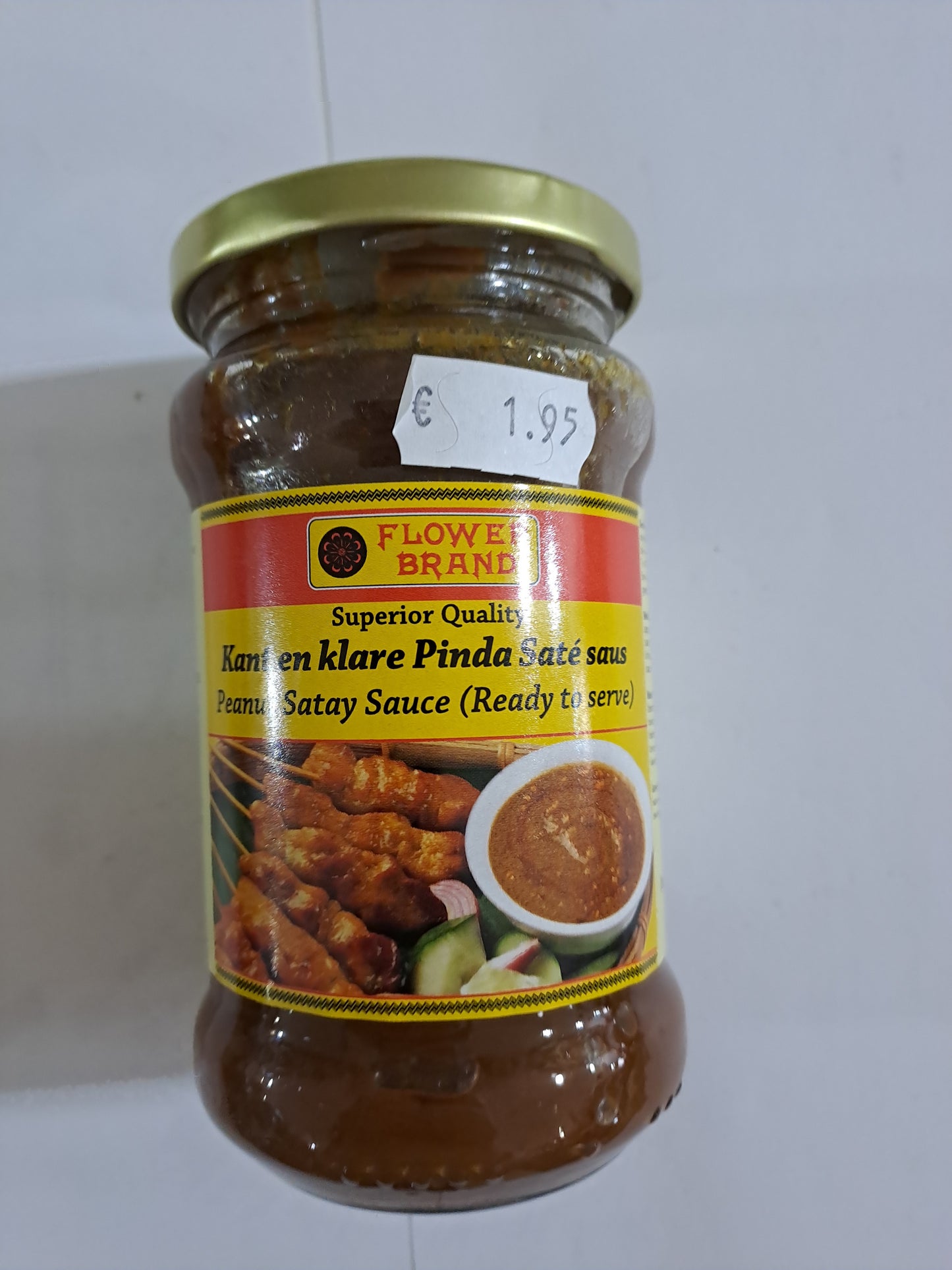 Flower Brand Pinda saus