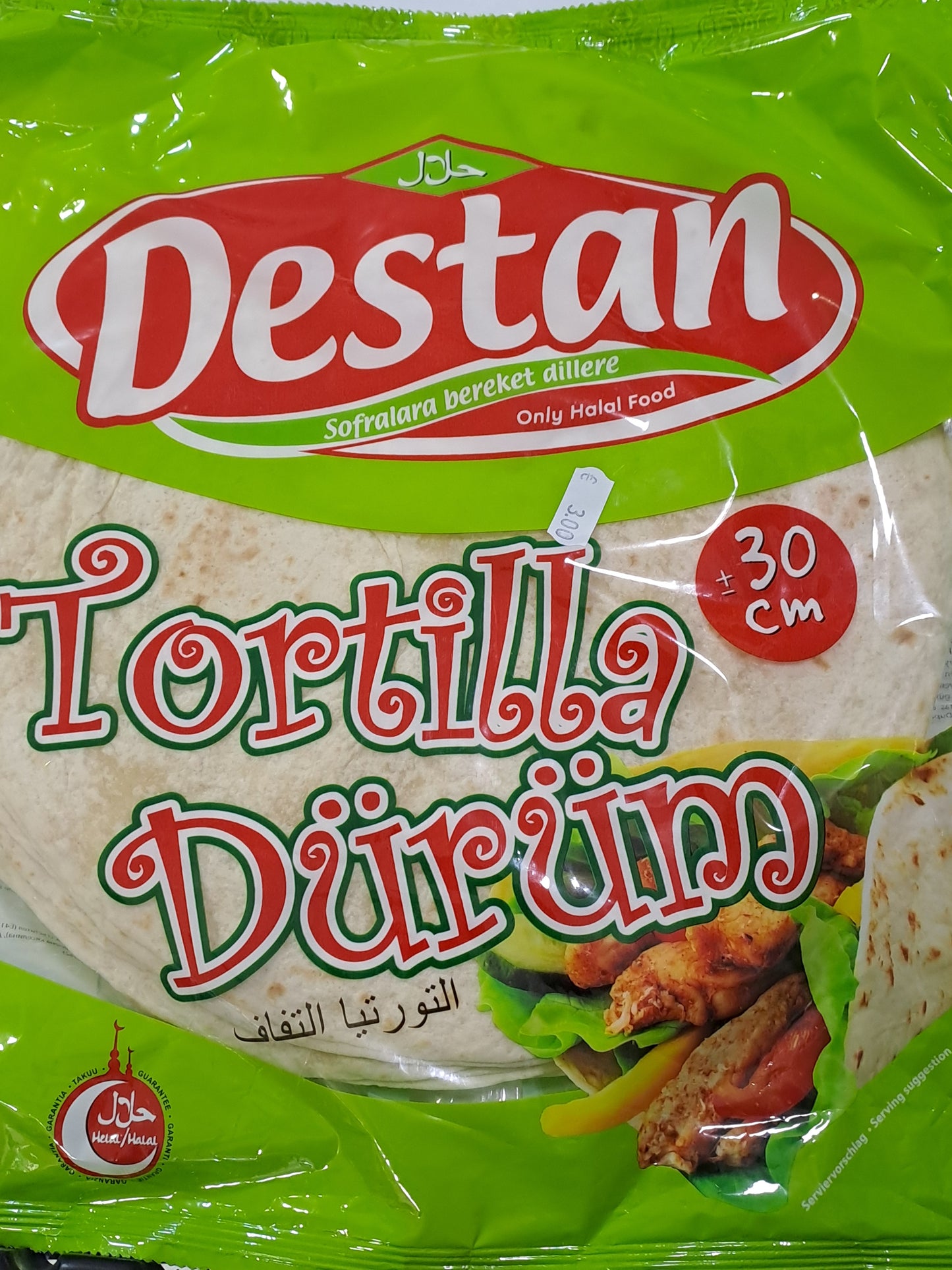 Destan  tortilla durum