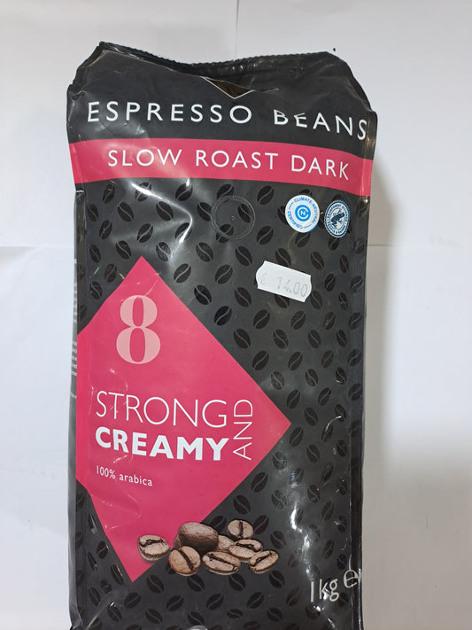 Rioba Espresso Beans stronge And Creamy