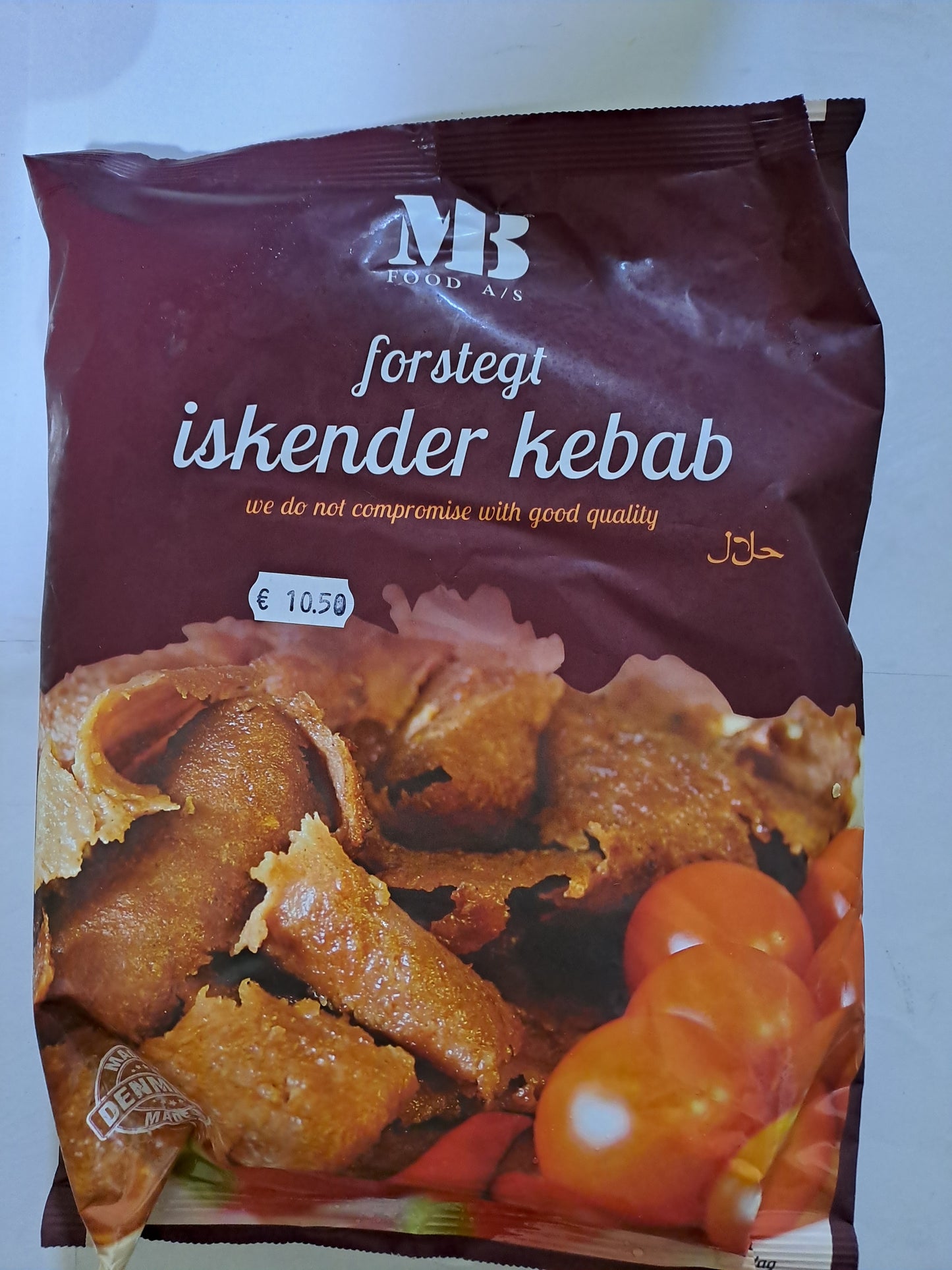 MB Food A/S Forstegt Iskender Kebab