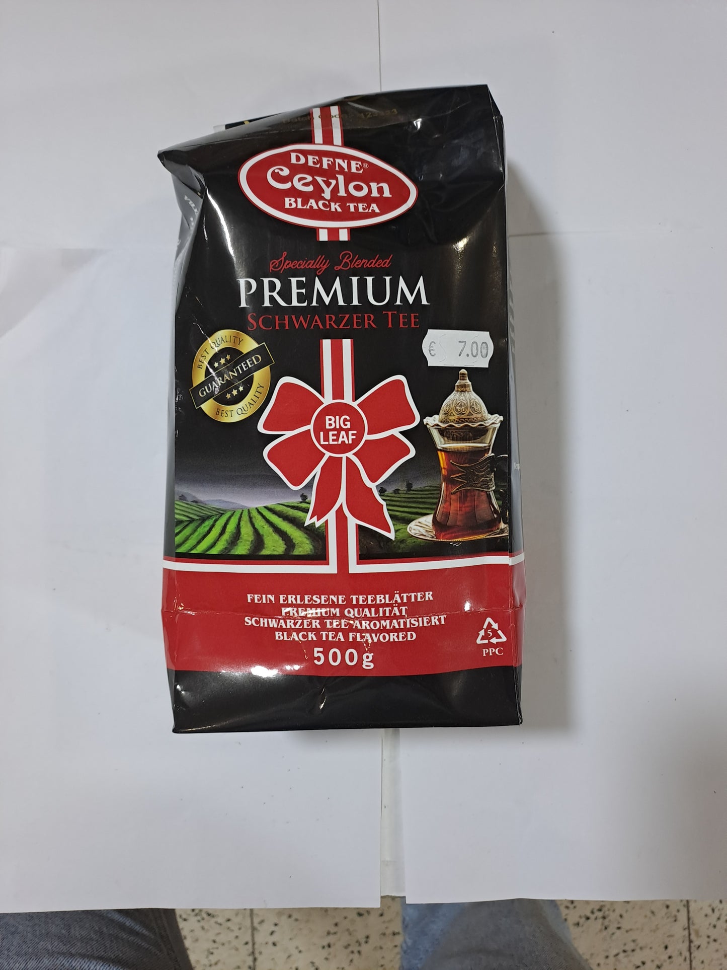 Defne ceylon black tea premises zwarte tee