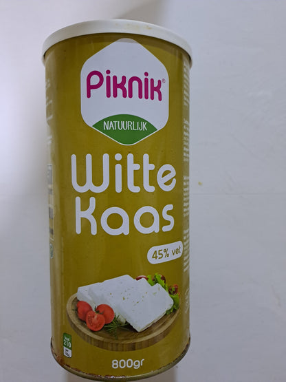 Piknik Witte Kaas Natuurlijk 45%