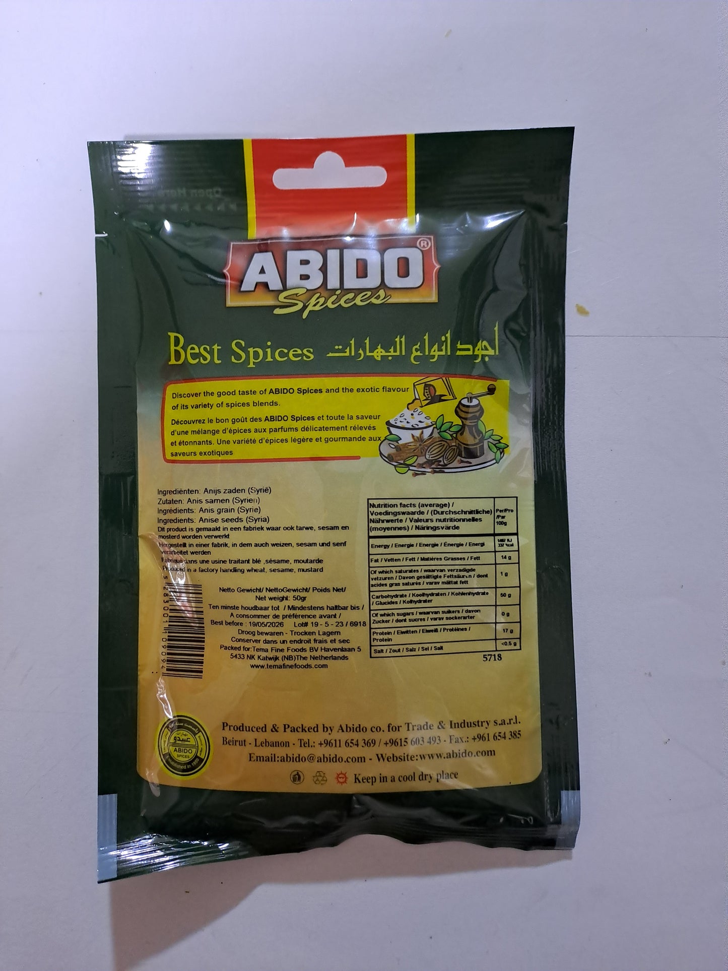 Abido Spices Anijs Zaden