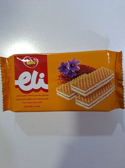 Lina Eli Crispy Wafers Filled With Saffron Cream